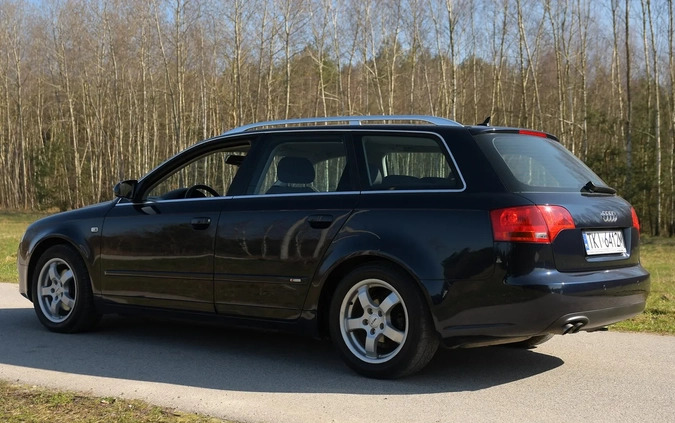 Audi A4 cena 24900 przebieg: 250000, rok produkcji 2008 z Kielce małe 742